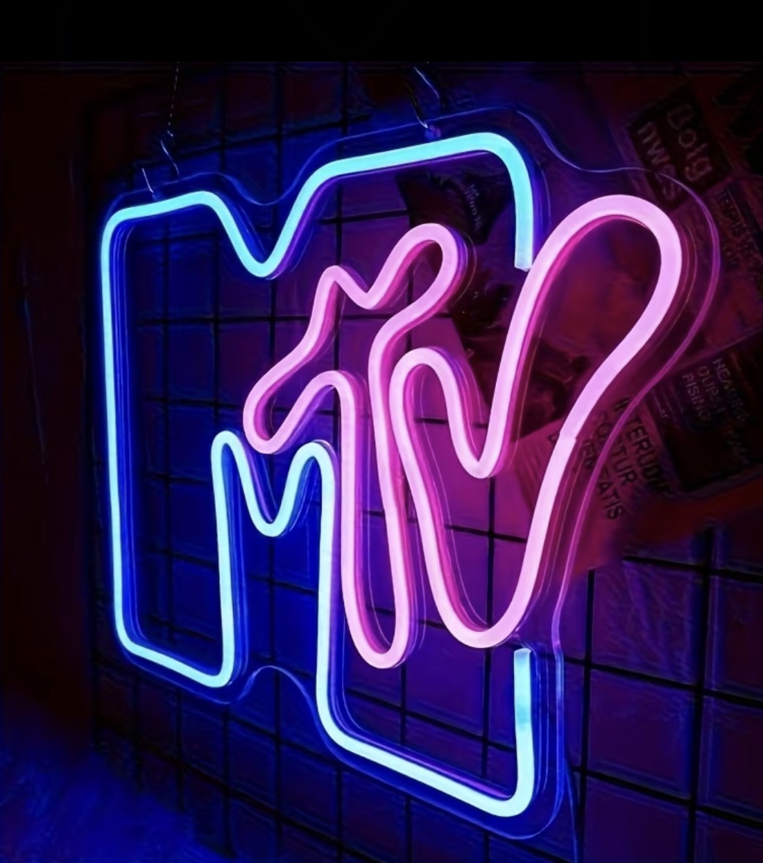 MTV Neon Light