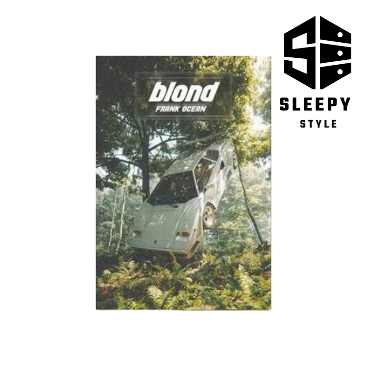 Blond-Themed Portrait Poster