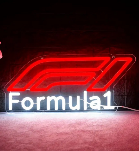 F1 Formula Neon Light