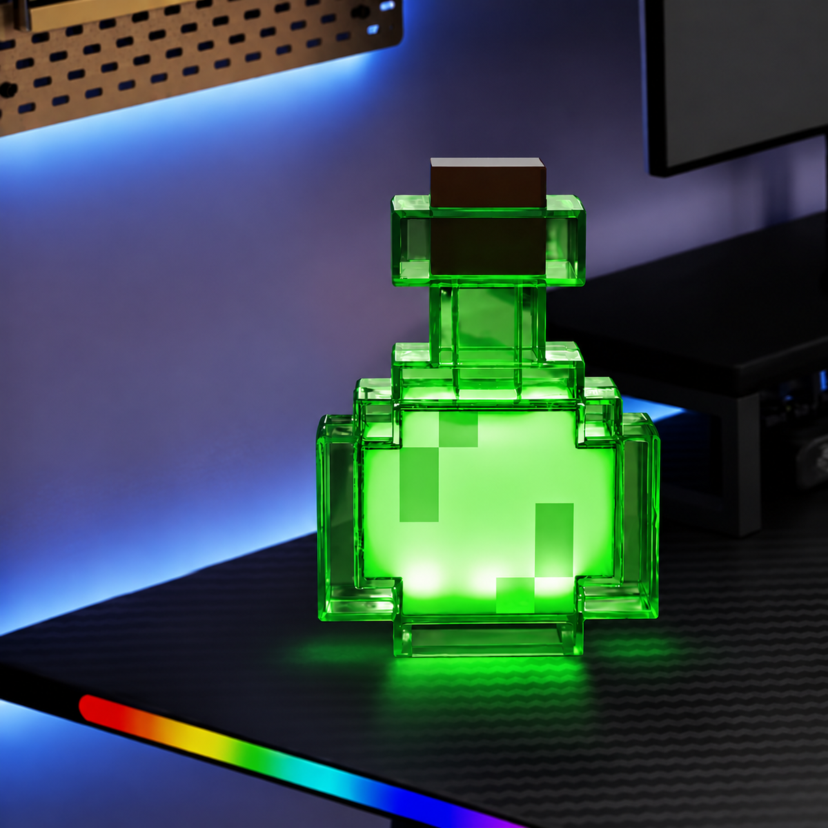 MC Game Medicine Bottle LED Night Light