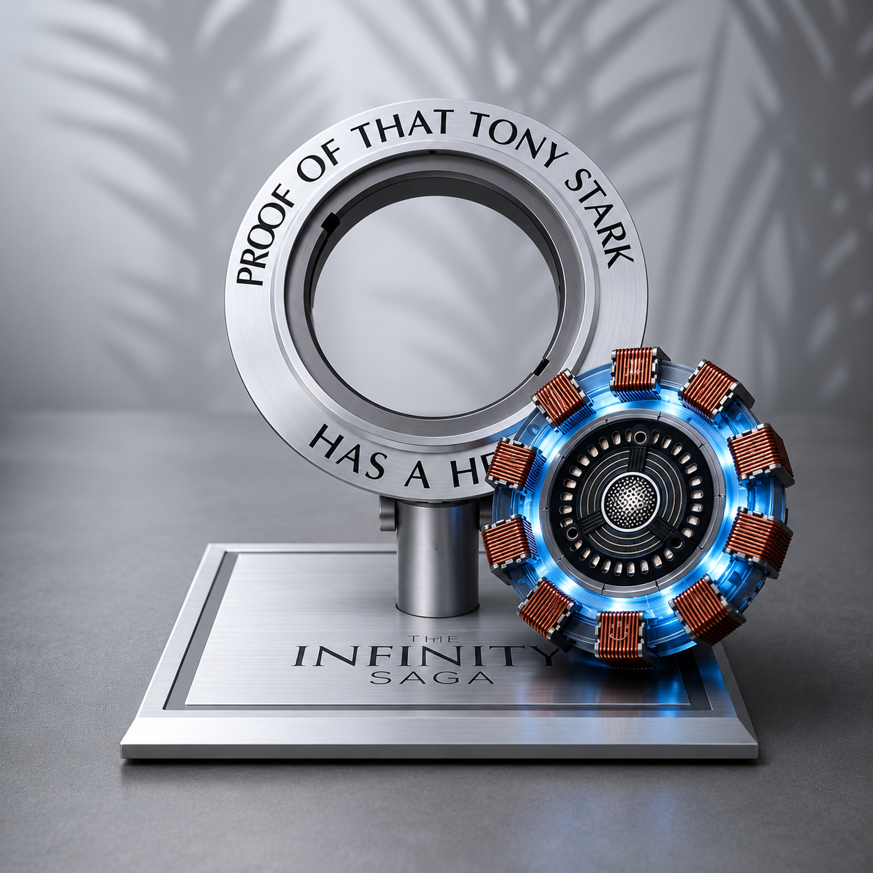 Iron Man Heart Wireless Charging Reactor