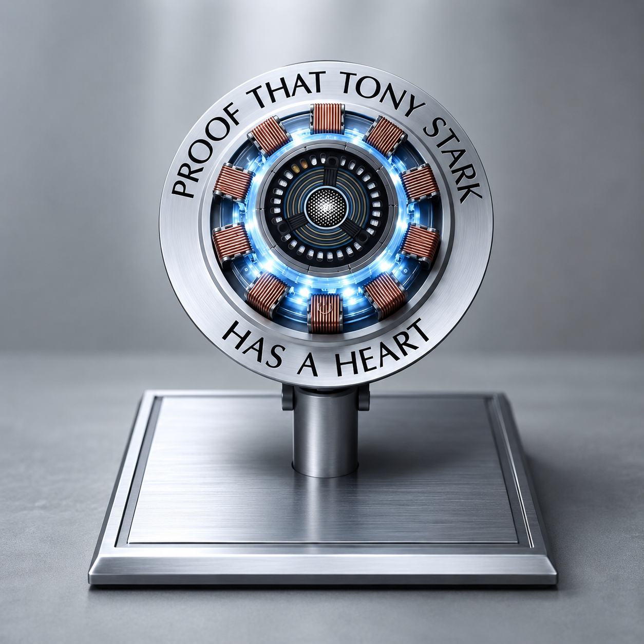 Iron Man Heart Wireless Charging Reactor