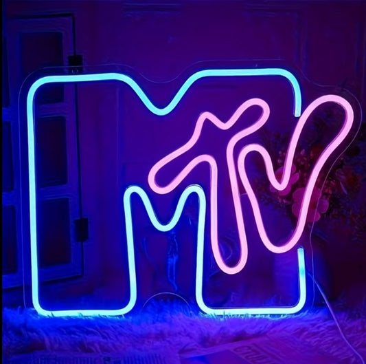 MTV Neon Light