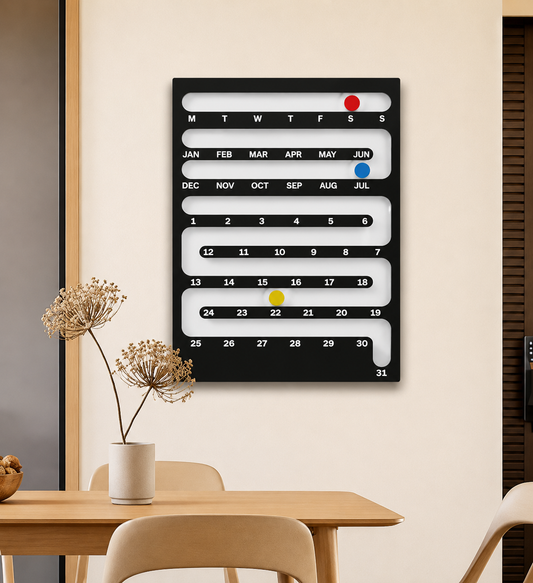 Sliding Perpetual Calendar