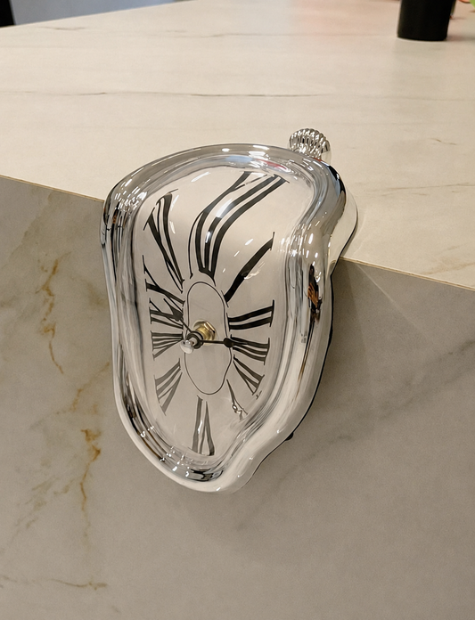 Sliver Melting Clock
