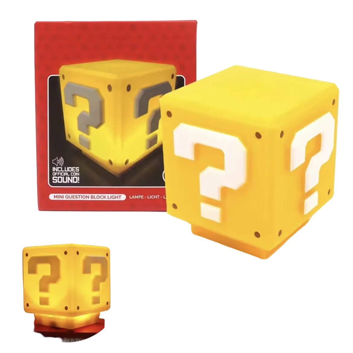 Super Mario Mini Question Block Lamp