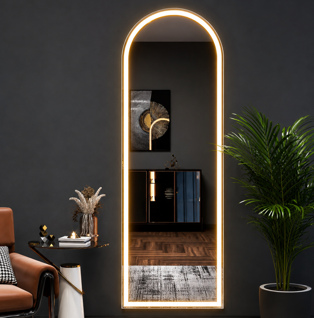 Curved Luminous Mirror