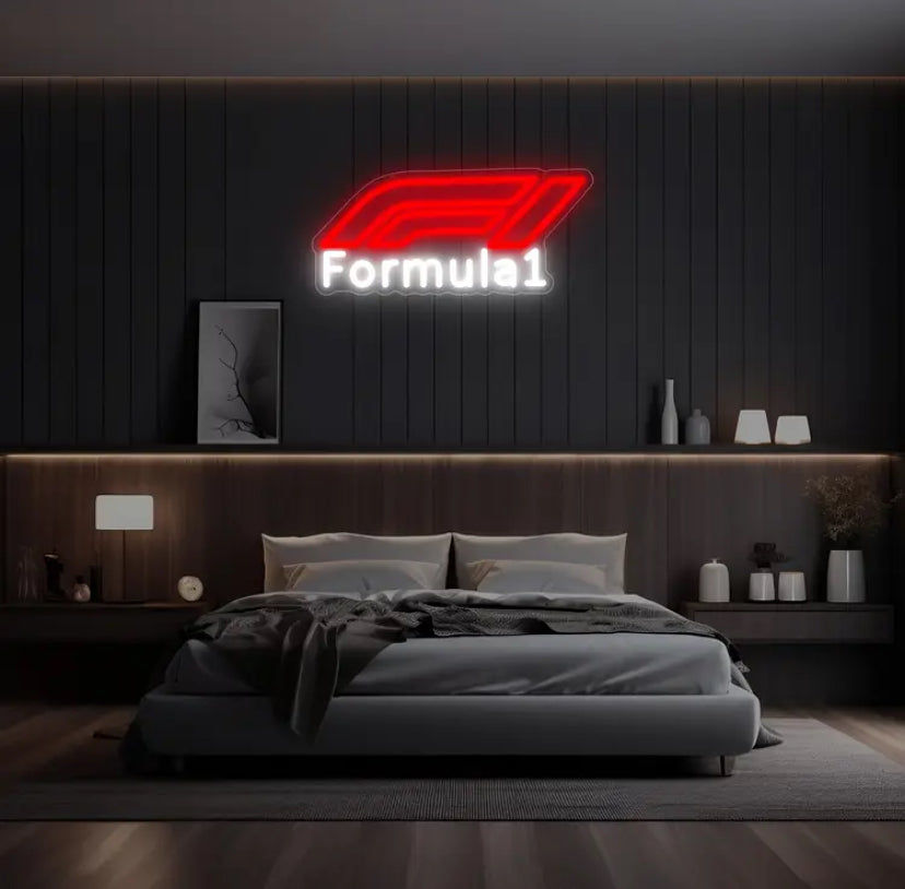 F1 Formula Neon Light