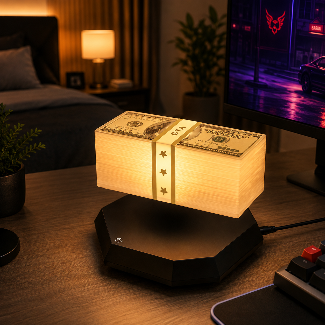 GTA Floating Money Lamp
