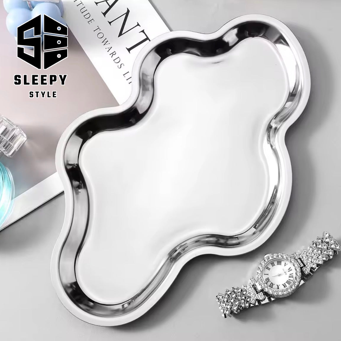 Included in Cosy Cinema Reset: Steel Cloud Tray