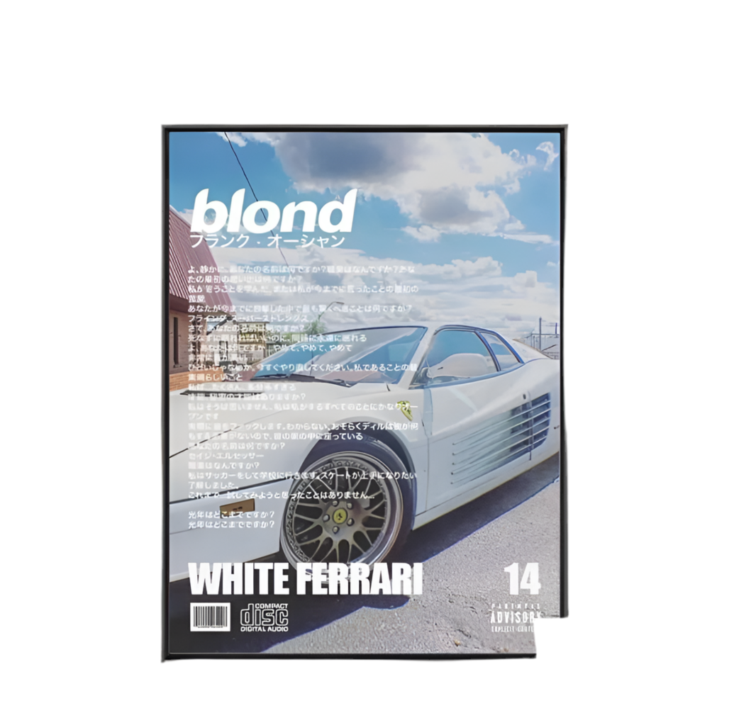 Blond Album Poster