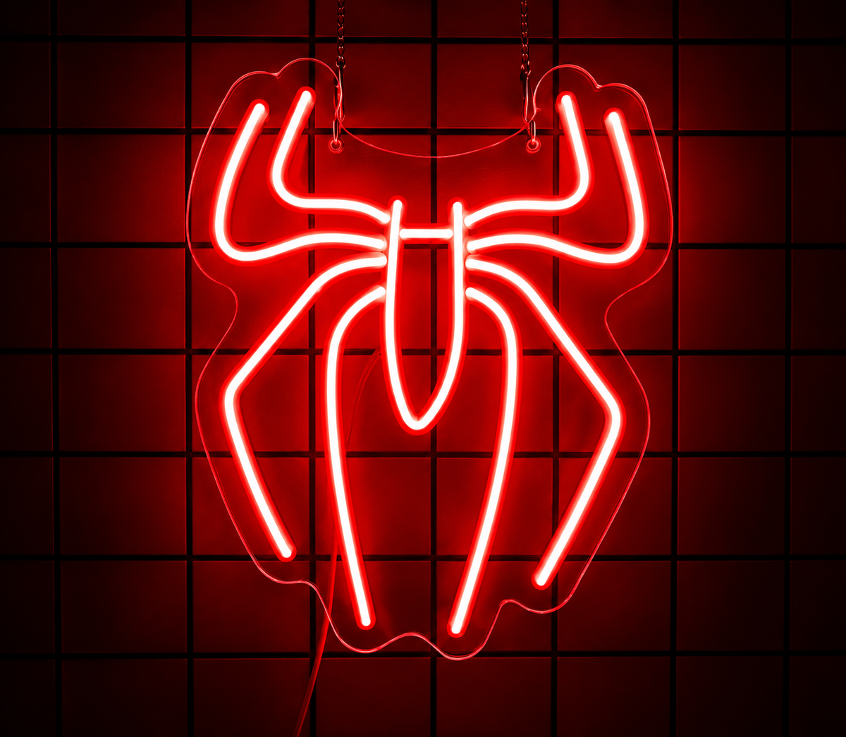 Spider Neon Light
