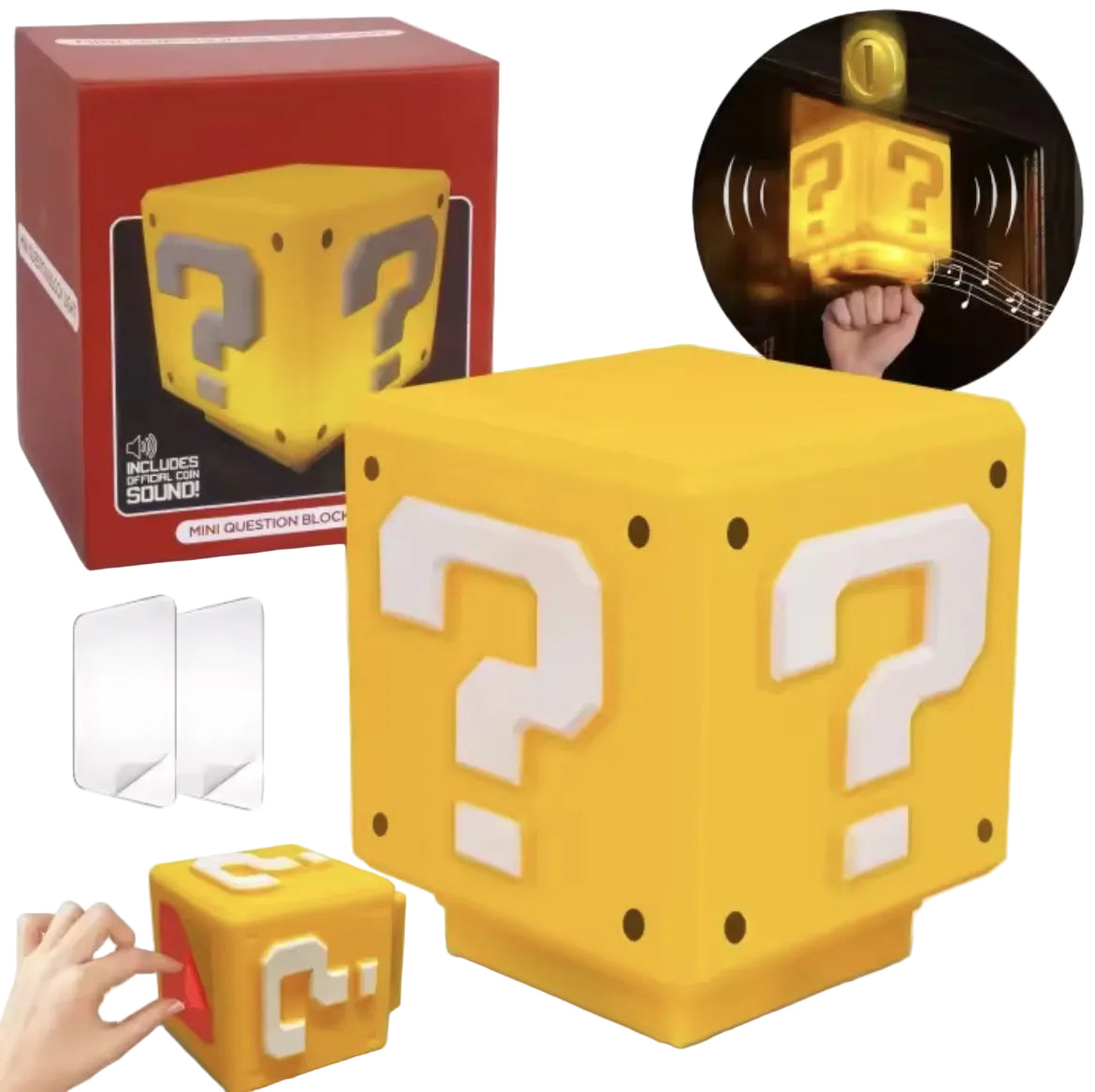 Super Mario Mini Question Block Lamp