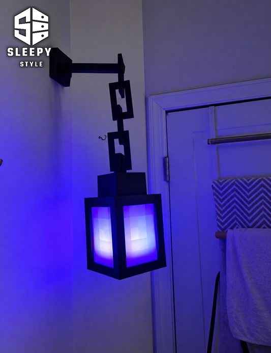 MC Soul Lantern Lamp — purple lighting
