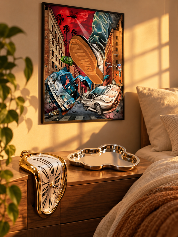 Melted Time Aesthetic complete bedroom bundle lifestyle scene