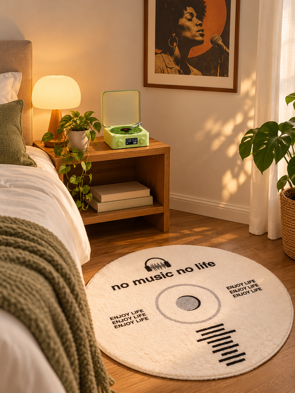 Vinyl Listening Lounge complete bedroom bundle lifestyle scene